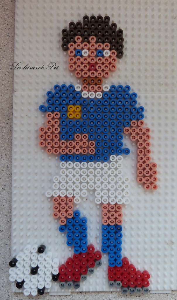 Modele Perle A Repasser Football